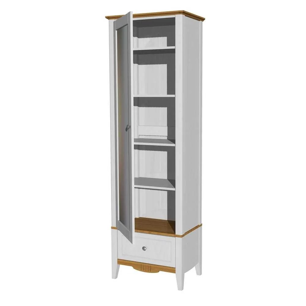 Шкаф для прихожей/белья Пенни с зеркалом