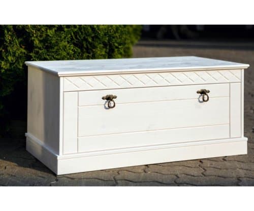 Скамья 01 Индра белый воск