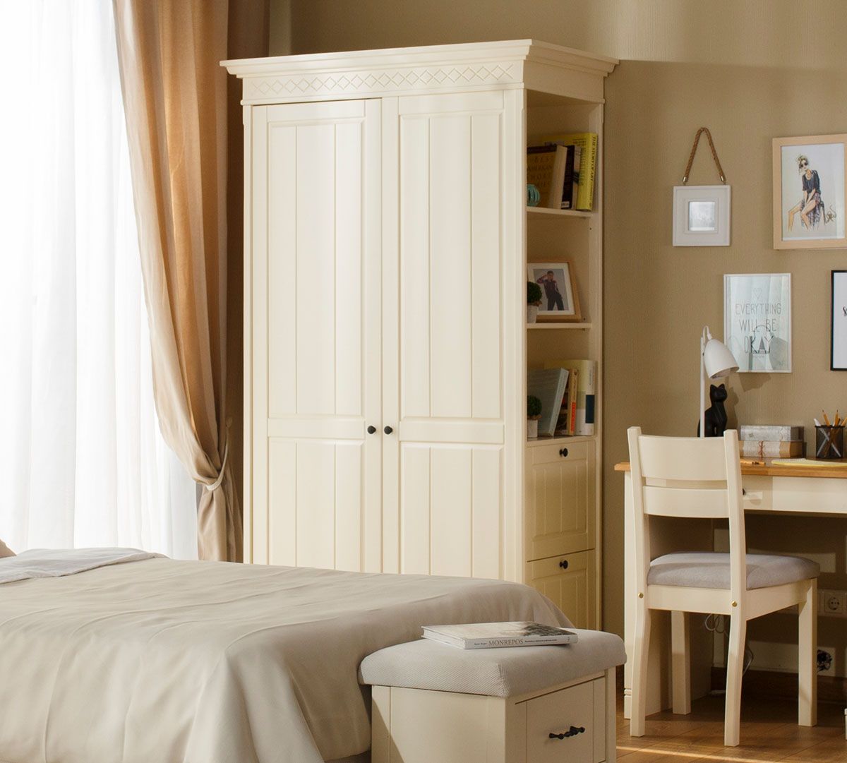 Шкаф Дания 2-ств №4