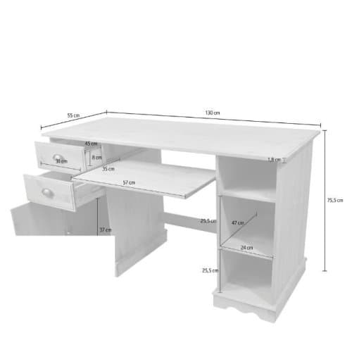 Стол письменный Клаудиа 40013