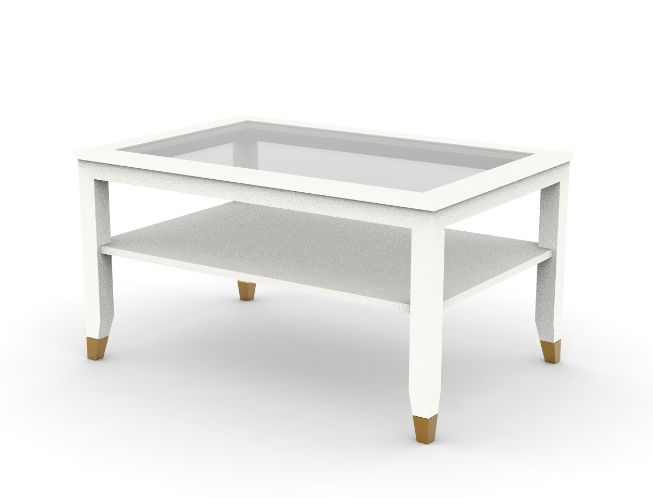 Стол журнальный Невада со стеклом ВМФ 1920-1 (Дуб Оксфорд)