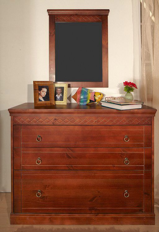 Комод Дания №2 (3 ящика)