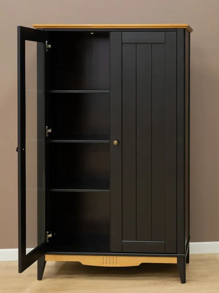 Шкаф для посуды массив сосны 2 двери 11 Пенни