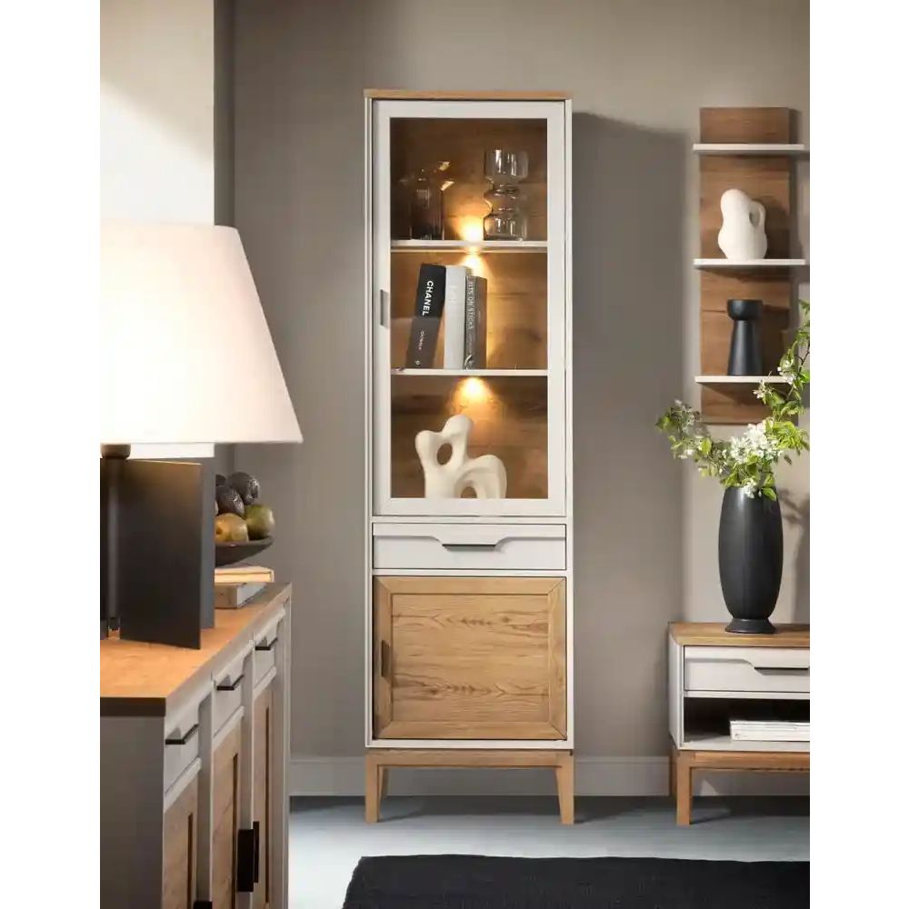 Шкаф с одним ящиком для посуды узкий 111 Гранада