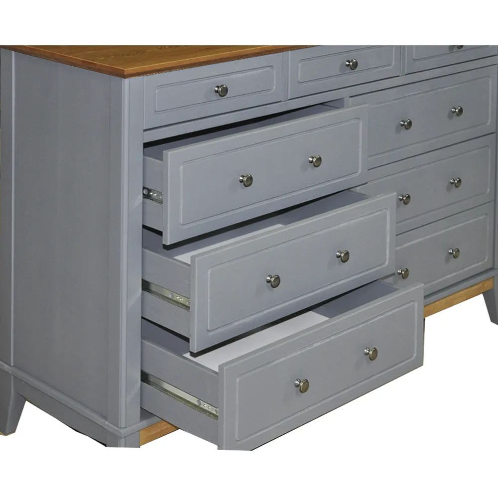 Комод с 9 ящиками деревянный 036 Пенни