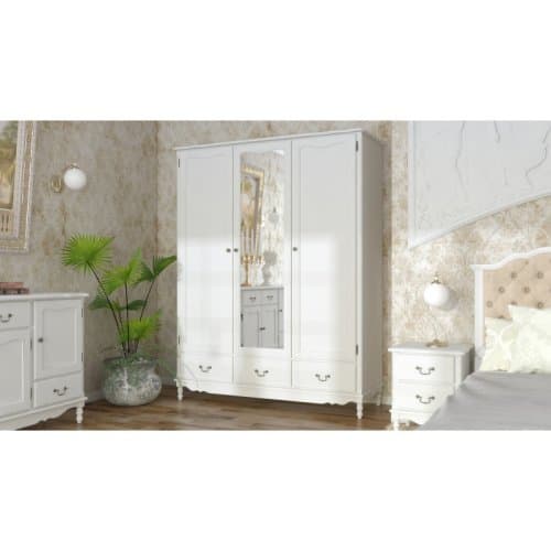 Шкаф 3х дверный Верден с зеркалом