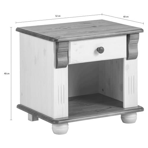 Тумба прикроватная Adele 1409