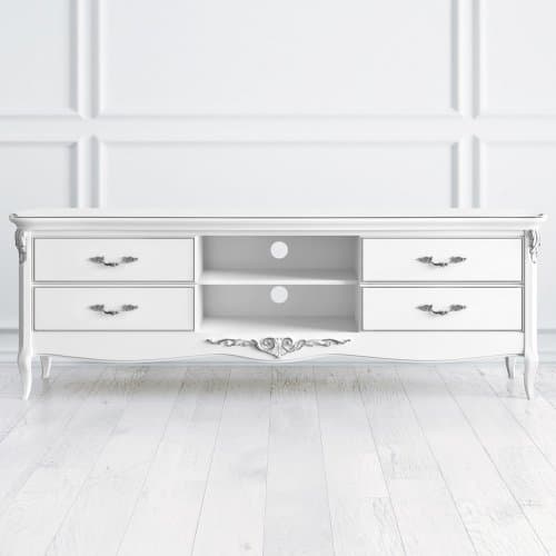 Тумба ТВ широкая Silvery Rome S151-K00-S