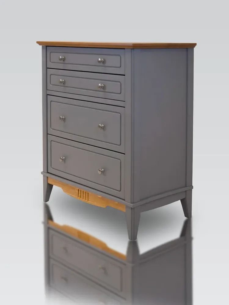 Комод с 4 ящиками деревянный 022 Пенни