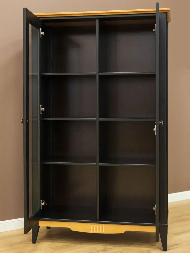 Шкаф для посуды массив сосны 2 двери 11 Пенни