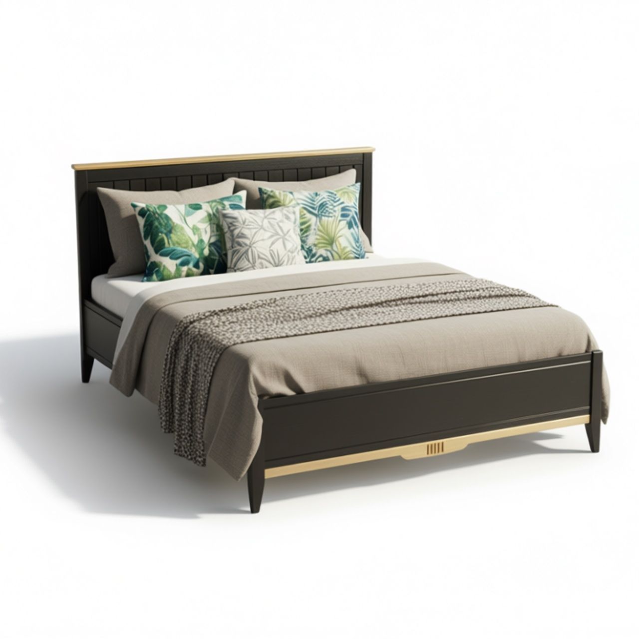 Кровать массив сосны двуспальная Пенни 1600х2000