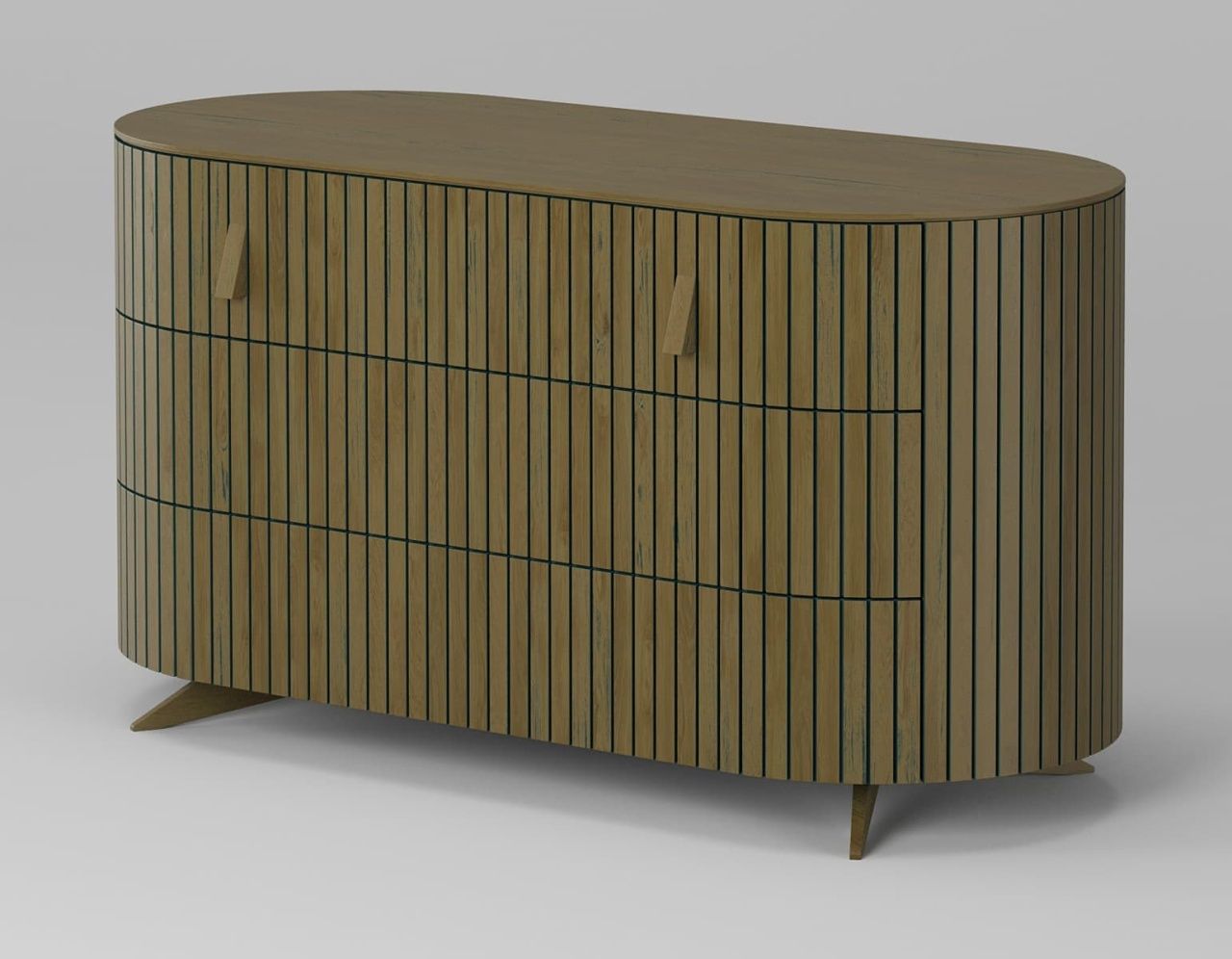 Комод Eclipse 3 ящика ЭК-303