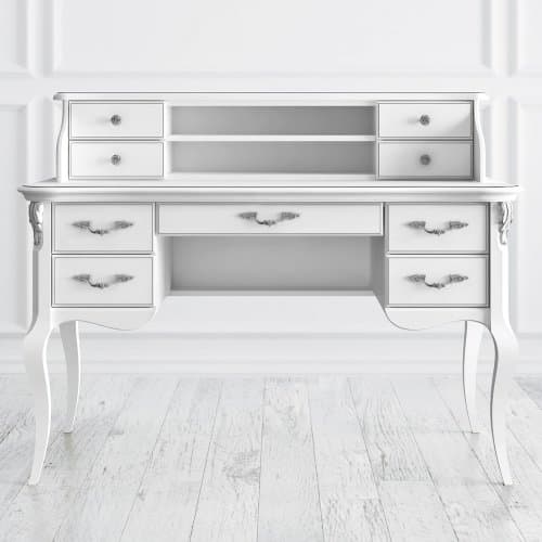 Навершие кабинетного стола Silvery Rome S110M-K00-S