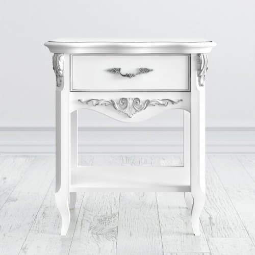Прикроватная тумба Silvery Rome S149-K00-S