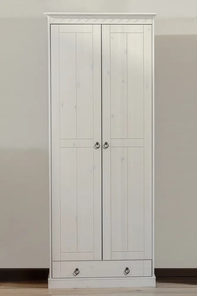 Комплект мебели Индра 01-1, деревянная мебель в прихожую вешалка, шкаф, скамья