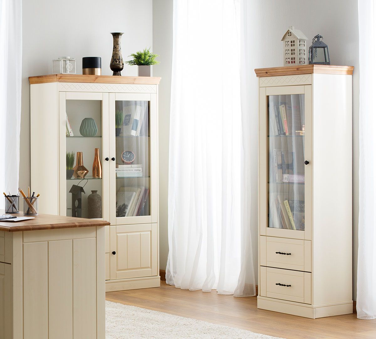 Сервант Дания 1-ств №1 (витрина)