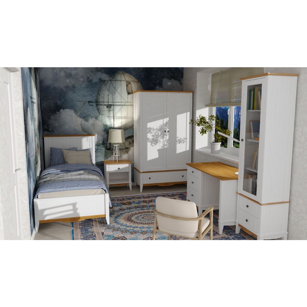 Стол письменный 3 ящика Пенни 03