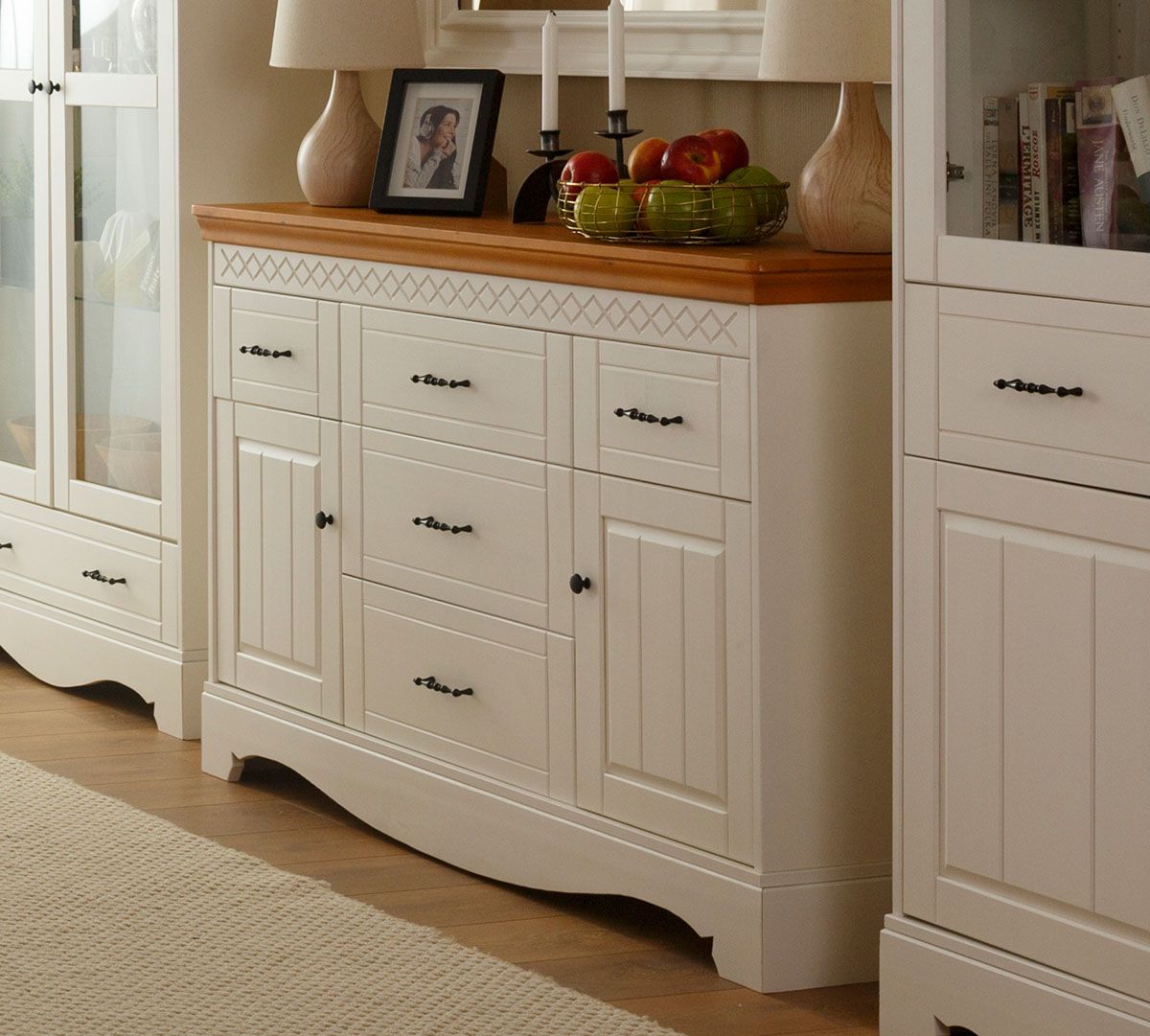 Комод Дания №7 (5 ящиков, 2 двери)