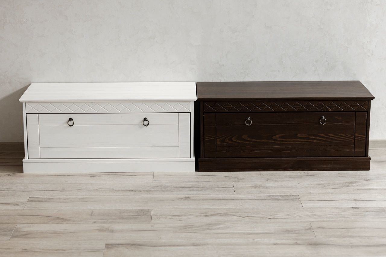 Скамья 01 Индра белый воск