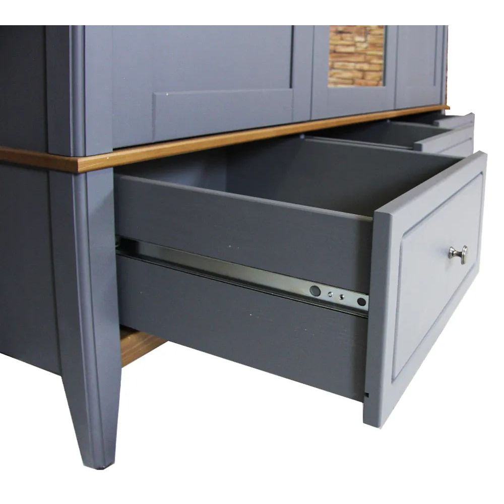 Шкаф с зеркалом массив сосны белый 33 Пенни