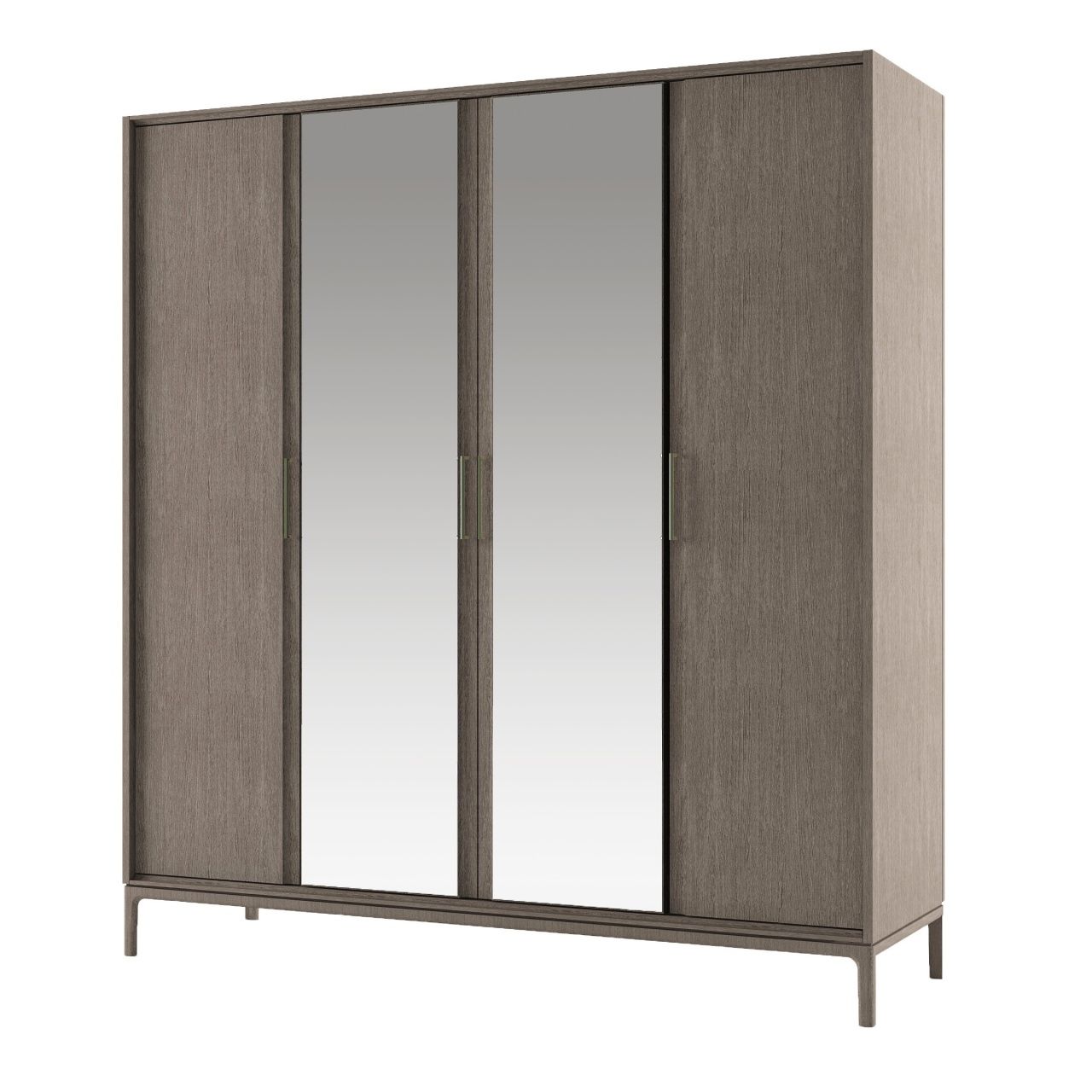 Шкаф для одежды D4 Брюгге ВМФ-1700 (четырехдверный)