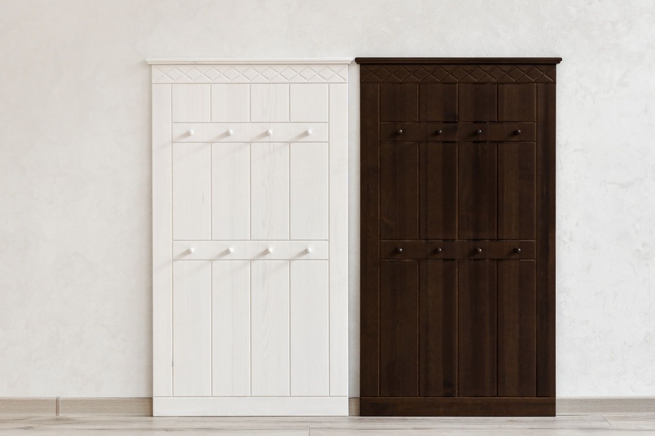 Вешалка навесная Индра белый воск