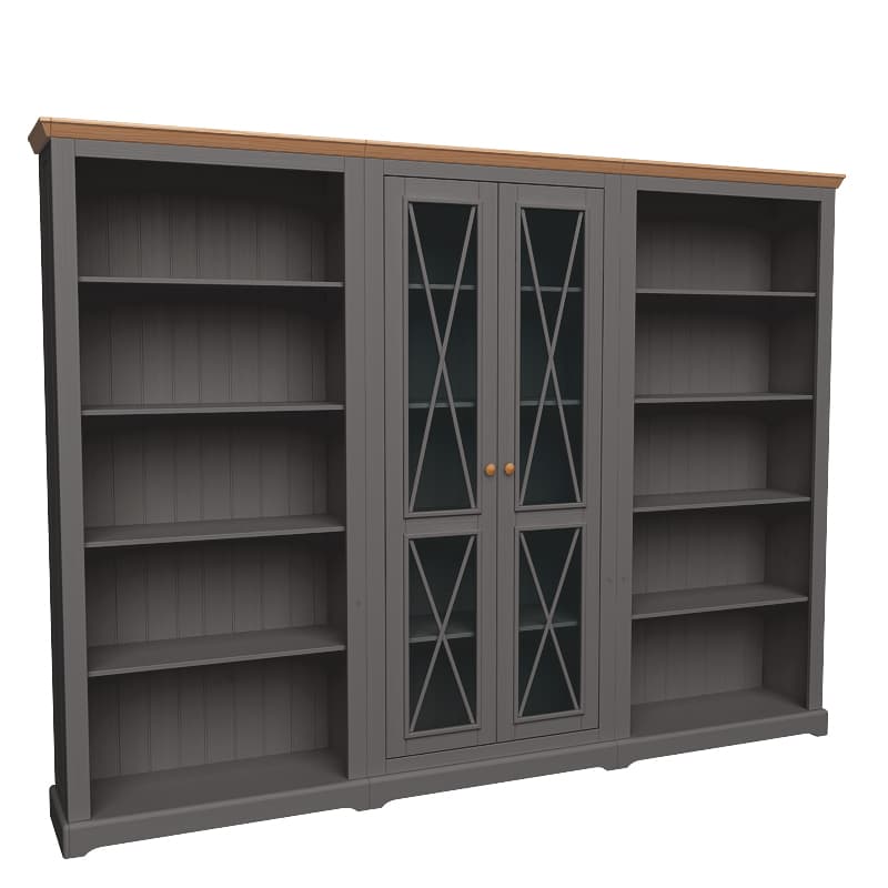 Витрина Форест с 2 стеклянными дверями 47025