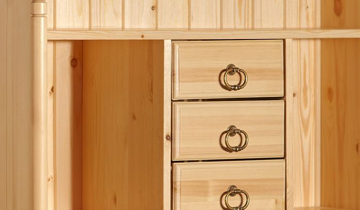 Шкаф книжный Айно №2 (3 ящика, полки)