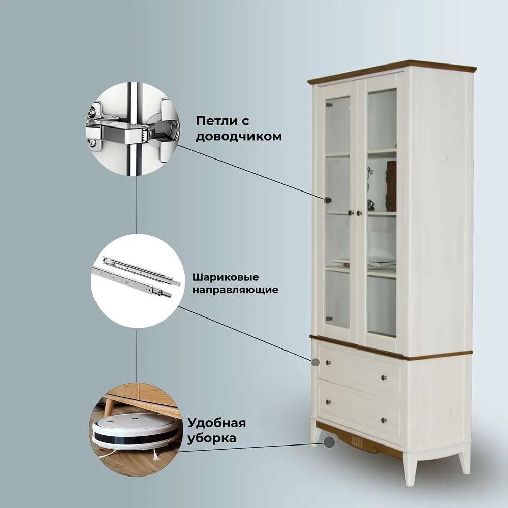 Шкаф для посуды с ящиком Пенни 22