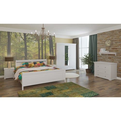 Шкаф 3-х дверный с зеркалом Бейли 87401