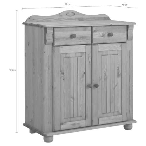 Комод Adele 2 дв 2 ящ 1298 Комод Adele 2 дв 2 ящ 1298