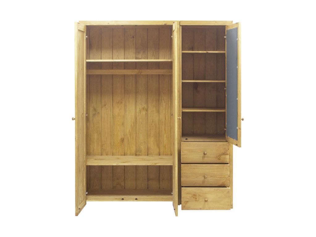 Шкаф 3-х дверный (из 2-х частей) Калипсо 16 НК