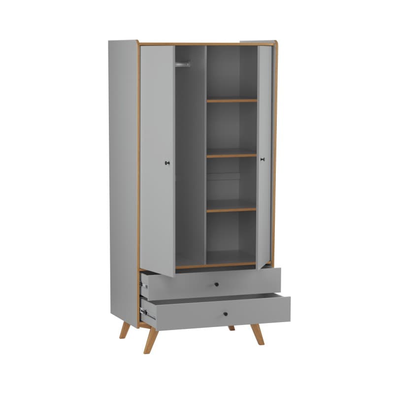 Шкаф 2 двери 2 ящика Винтаж 30022