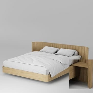 Кровать 160х200 Eclipse с полками ЭК-202 H750