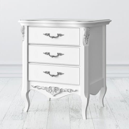 Прикроватная тумба Silvery Rome S117-K00-S