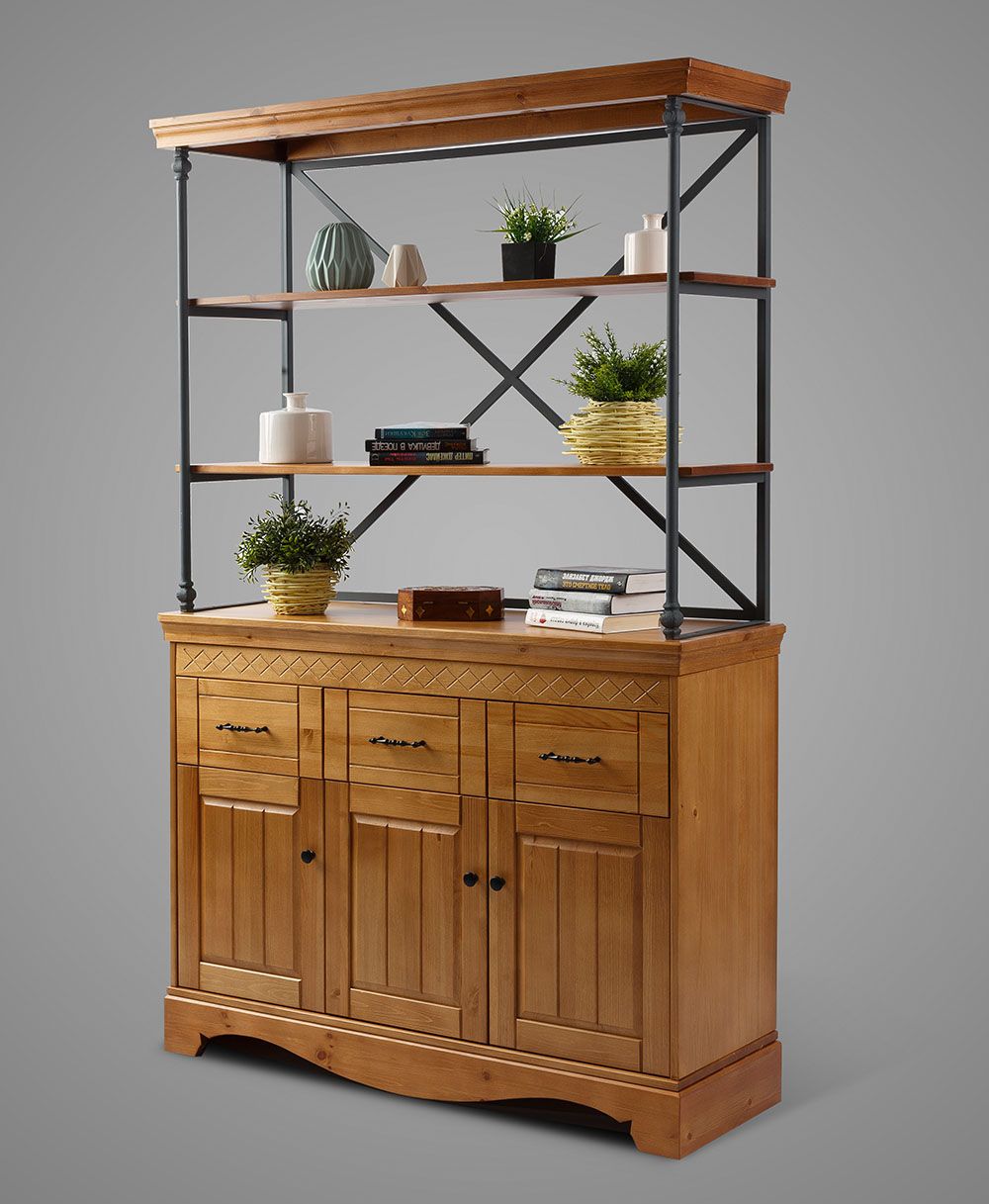 Комод Дания №8+Стеллаж Дания металл №4