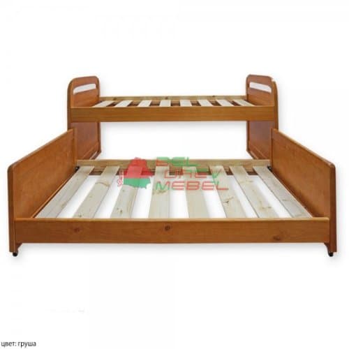 Двухъярусная раздвижная кровать Мурзилка