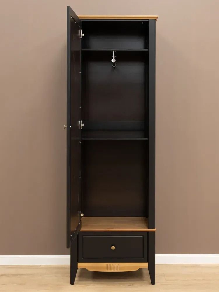 Шкаф для прихожей/белья Пенни с зеркалом