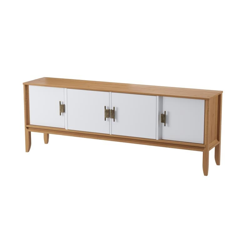 Тумба ТВ Бридж 4 двери напольная