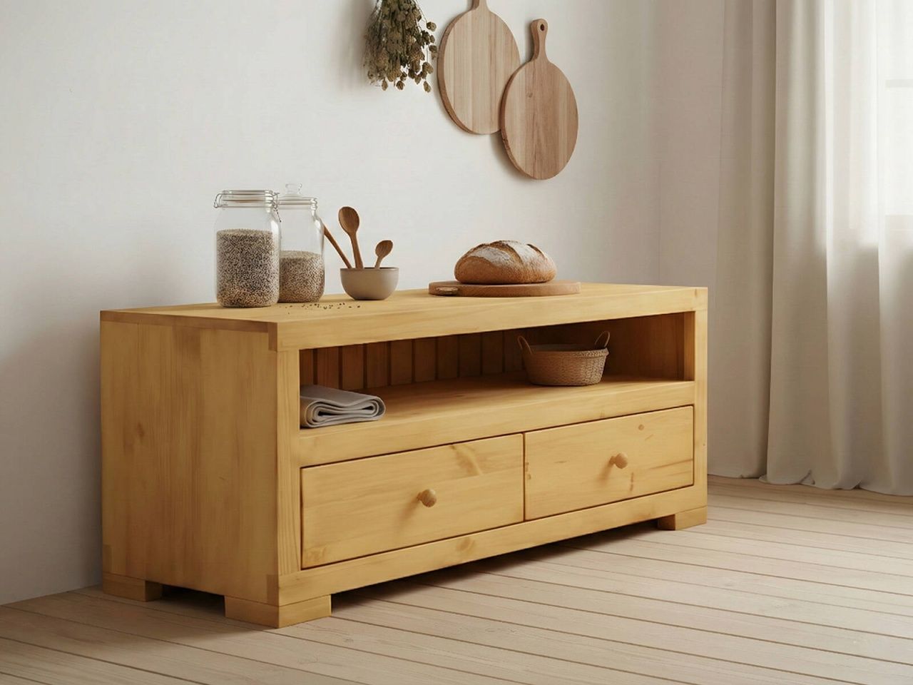 Тумба TV 120 Калипсо 10 HK