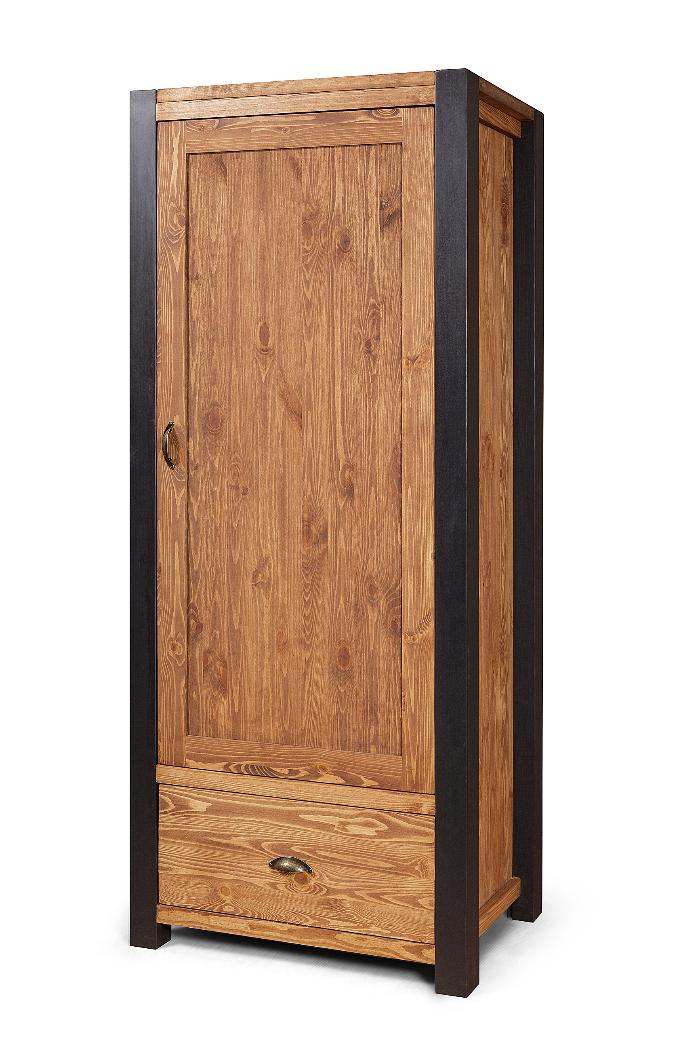 Шкаф одностворчатый MEXICA-BON1P+1T