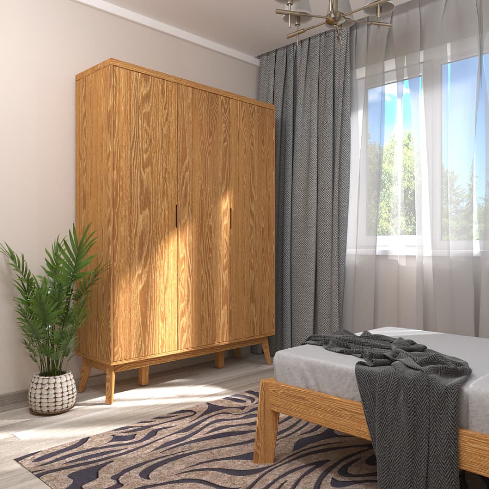 Шкаф для одежды 3 двери Доната 1