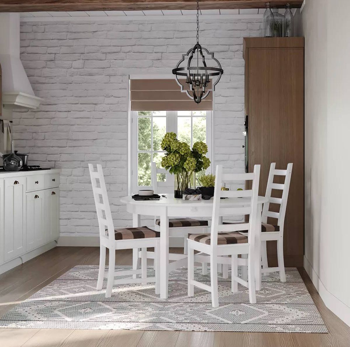 Стол обеденный раздвижной Кантри (Hemnes) 0126