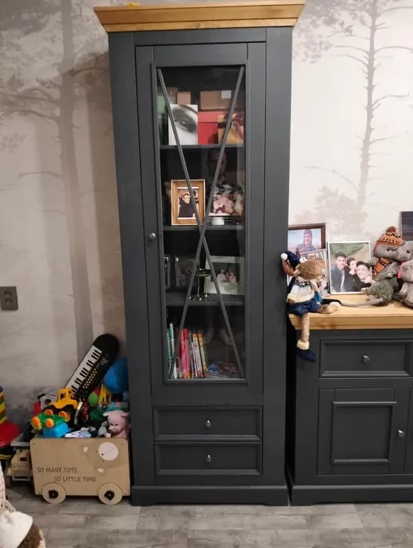 Шкаф Форест узкий (1 дверь, 2 ящика) 47012