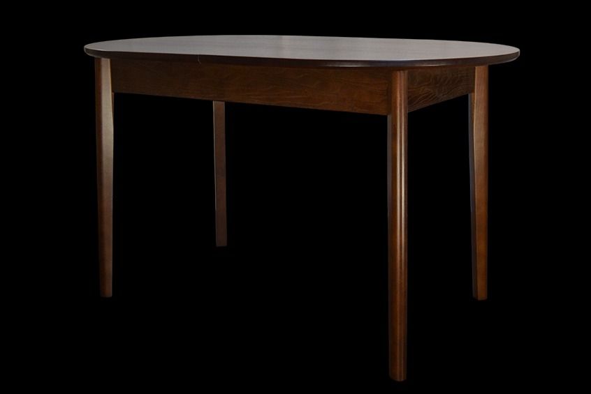 Стол Глэсси 1Р раздвижной столешница ЛДСП 16мм+каленое стекло