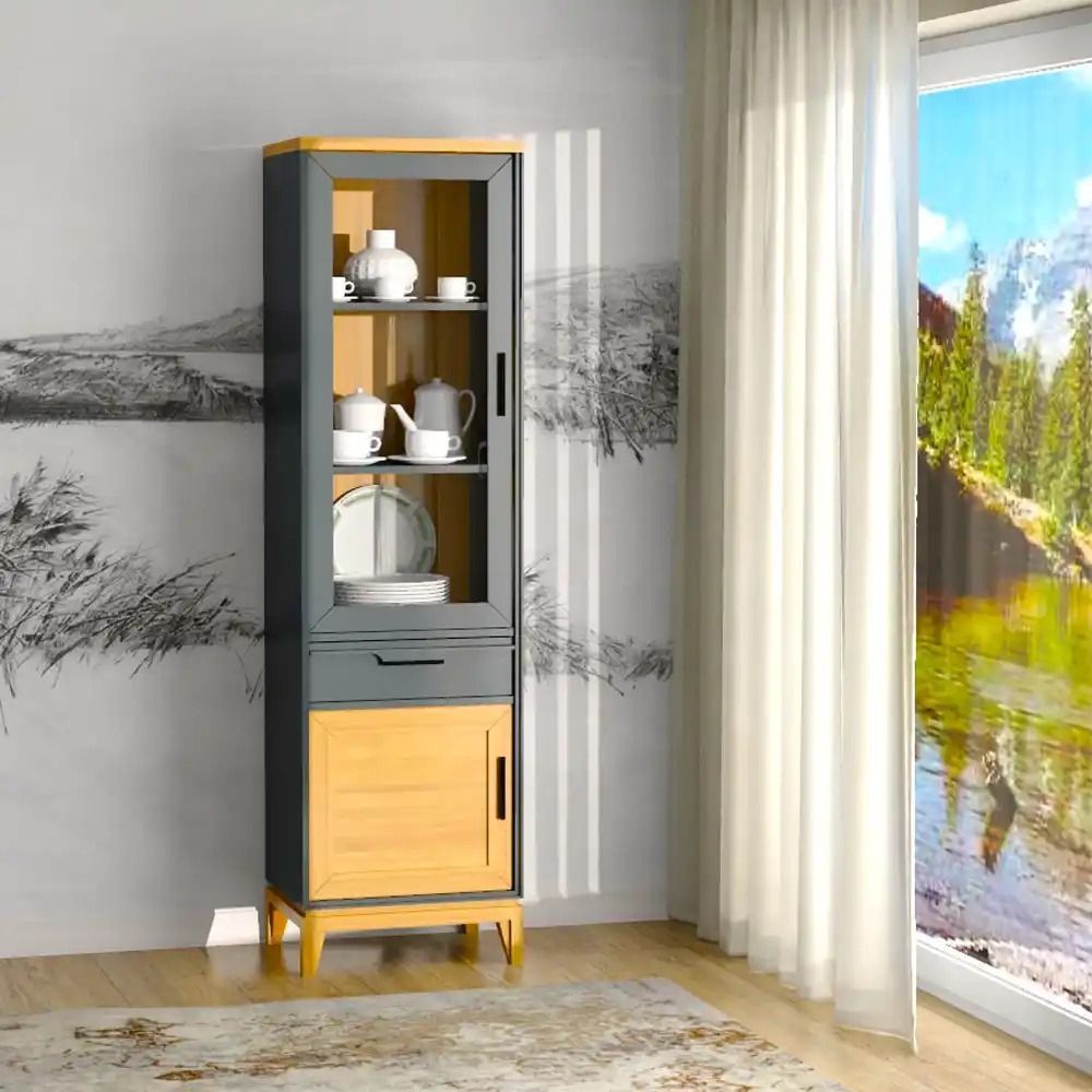 Шкаф с одним ящиком для посуды узкий 111 Гранада