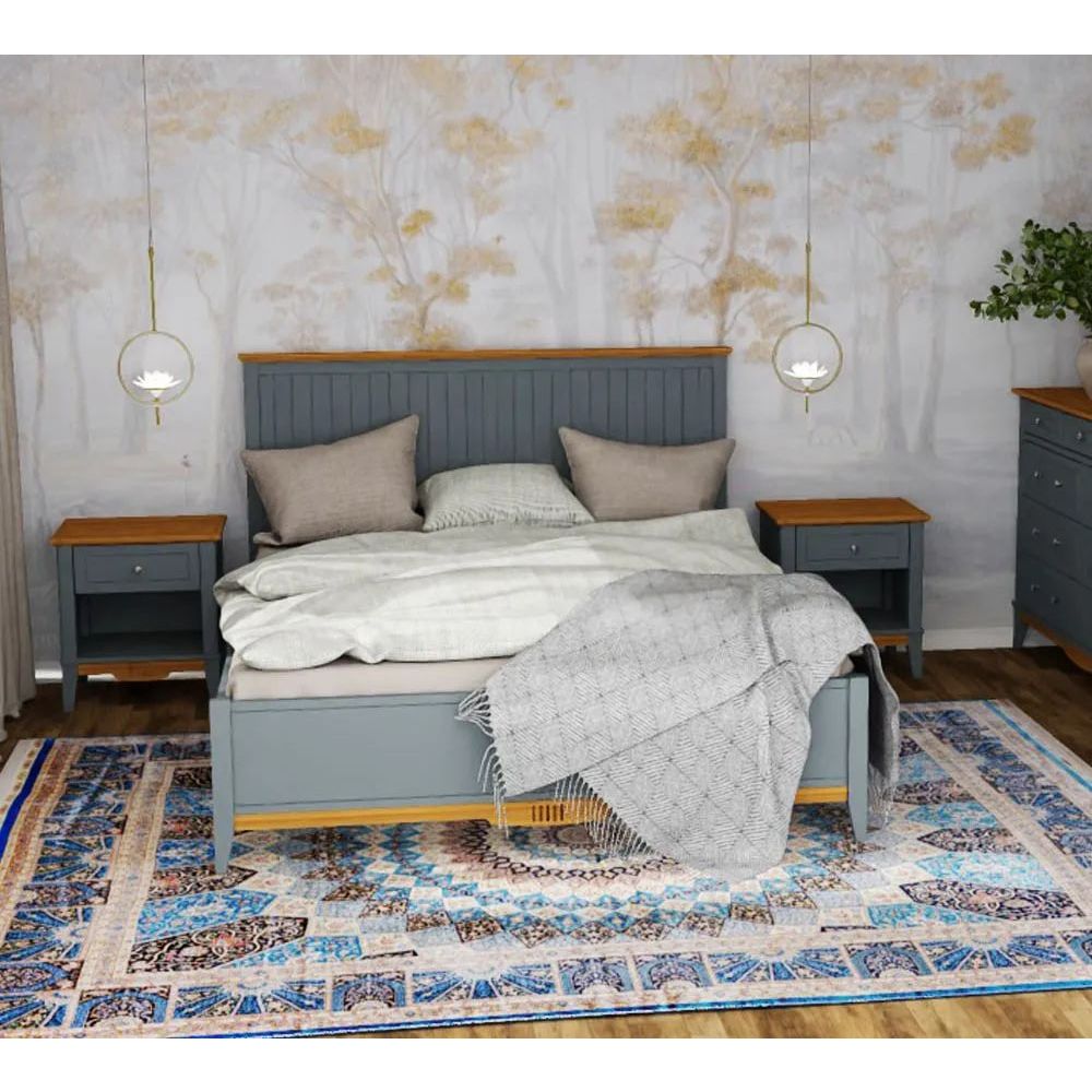 Кровать массив сосны двуспальная Пенни 1600х2000