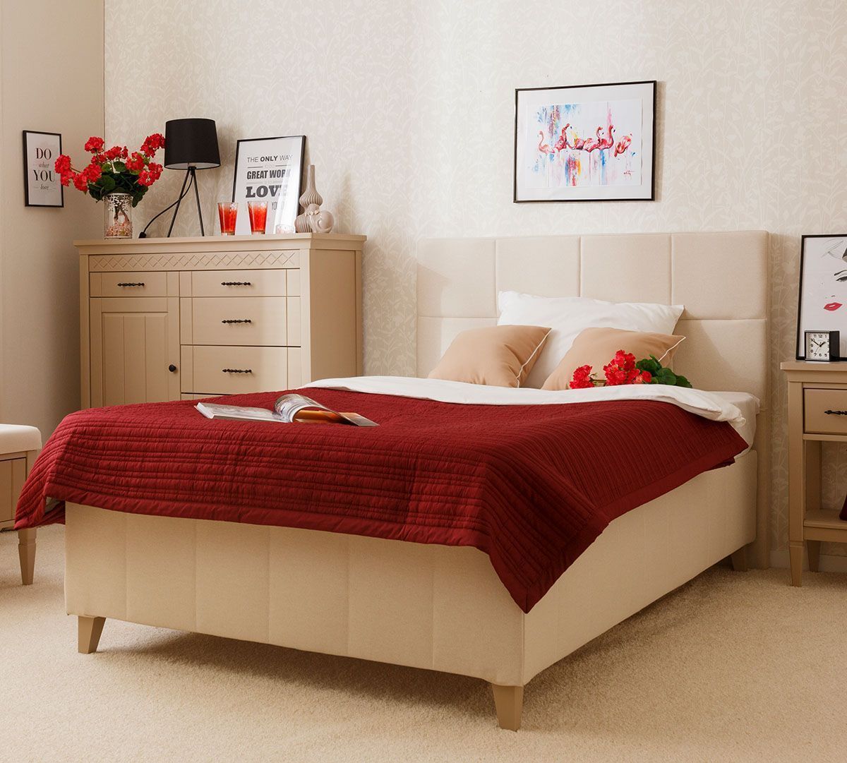 Кровать мягкая Дания №5 (1800х1900/2000) Кровать мягкая Дания №5 (1800х1900/2000)