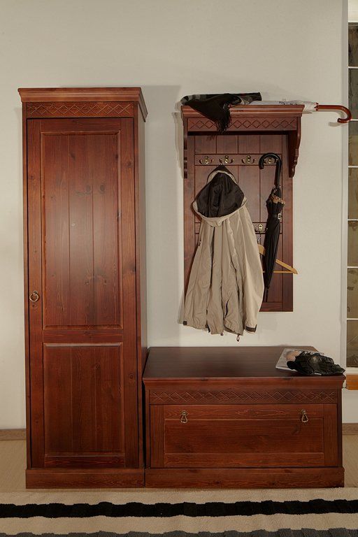 Шкаф Дания для прихожей 1-ств