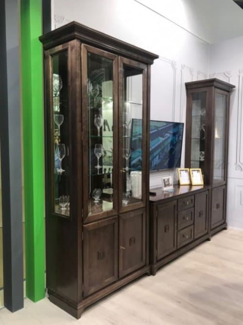 Шкаф с Витриной Леванти ГМ6612